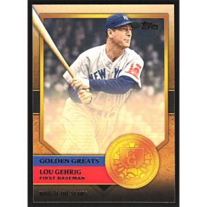 2012 Topps Golden Greats #GG-5 Lou Gehrig