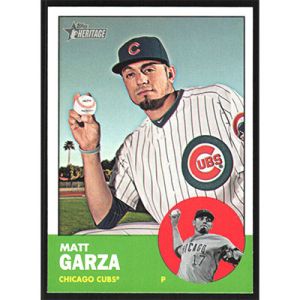 2012 Topps Heritage #175 Matt Garza