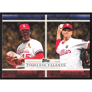 2012 Topps Timeless Talents #TT-15 B. Gibson/R. Halladay