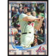 2013 Topps Chrome X-Fractors #148 Evan Gattis