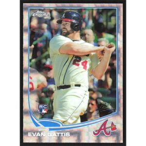 2013 Topps Chrome X-Fractors #148 Evan Gattis