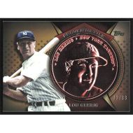 2013 Topps Proven Mettle Coins Copper #PMC-LG Lou Gehrig