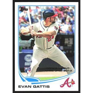 2013 Topps Update #US87 Evan Gattis Rookie Debut