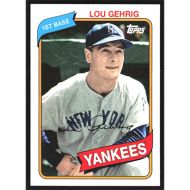 2014 Topps Archives #51 Lou Gehrig
