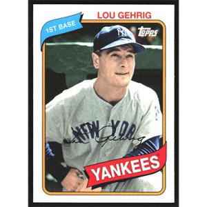 2014 Topps Archives #51 Lou Gehrig