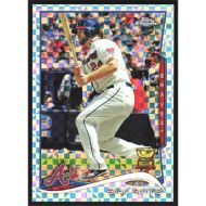 2014 Topps Chrome X-Fractors #156 Evan Gattis