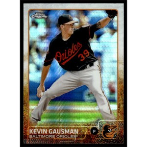 2015 Topps Chrome Prism Refractors #196 Kevin Gausman