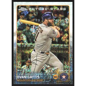 2015 Topps Update Chrome #US11 Evan Gattis Future Stars