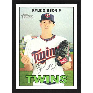 2016 Topps Heritage #112 Kyle Gibson
