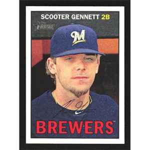 2016 Topps Heritage #141 Scooter Gennett