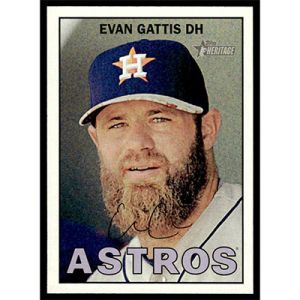 2016 Topps Heritage #77 Evan Gattis
