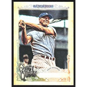 2017 Topps Gypsy Queen Missing Nameplate #310 Lou Gehrig SP