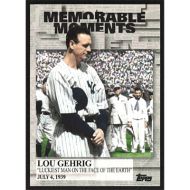 2017 Topps Memorable Moments #MM-35 Lou Gehrig