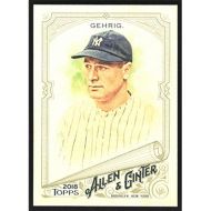 2018 Topps Allen & Ginter #225 Lou Gehrig
