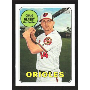 2018 Topps Heritage #567 Craig Gentry