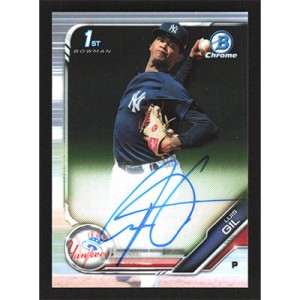 2019 Bowman Chrome Prospects Autographs #CPA-LGI Luis Gil Autographed