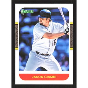 2021 Donruss #241 Jason Giambi Retro