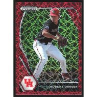 2021 Panini Prizm Draft Picks Red Velocity #PDP71 Robert Gasser