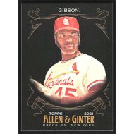 2021 Topps Allen & Ginter X #81 Bob Gibson
