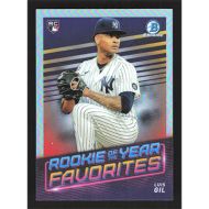 2022 Bowman Chrome Rookie of the Year Favorites #ROYF-15 Luis Gil