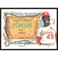 2022 Topps Allen & Ginter Banner Seasons #BS-1 Bob Gibson