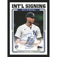 2022 Topps Archives '05 Draft Picks Autograph #05DP-LG Luis Gil Autographed