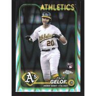 2024 Topps Chrome Update RayWave Refractors #USC40 Zack Gelof Rookie Debut