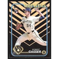 2024 Topps Update Halloween Orange and Black Foil #US119 Robert Gasser