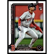 2025 Topps Update #US129 Kristian Campbell Rookie Debut