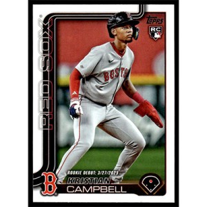 2025 Topps Update #US129 Kristian Campbell Rookie Debut