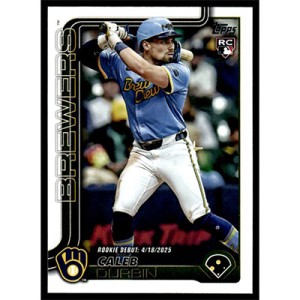 2025 Topps Update #US59 Caleb Durbin Rookie Debut