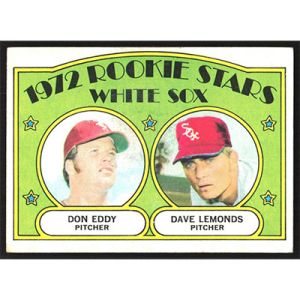 1972 Topps #413 D. Eddy/D. Lemonds Rookie Stars