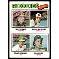 1977 Topps #491 M. Dupree/D. Martinez/C. Mitchell/B. Sykes Rookie Pitchers