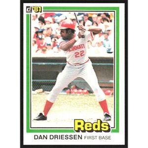 1981 Donruss #301 Dan Driessen