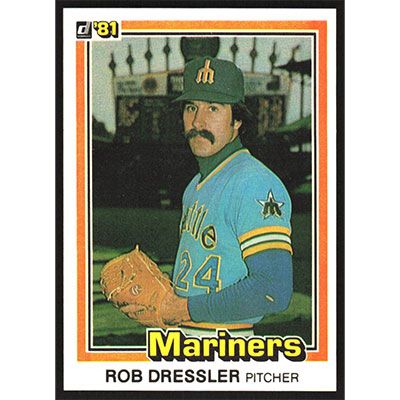 1981 Donruss #406 Rob Dressler