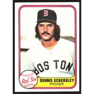 1981 Fleer #226 Dennis Eckersley