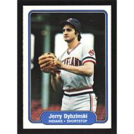 1982 Fleer #366 Jerry Dybzinski