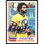 1982 Topps #235 Mike Easler Autographed