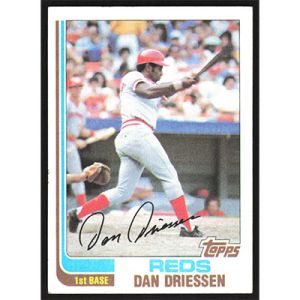 1982 Topps #785 Dan Driessen