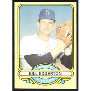 1983 Galasso '69 Pilots #3 Bill Edgerton