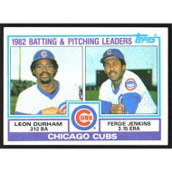 1983 Topps #51 L. Durham/F. Jenkins Team Leaders Checklist