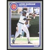 1985 Fleer #56 Leon Durham