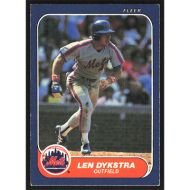 1986 Fleer #78 Len Dykstra