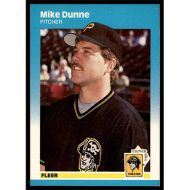 1987 Fleer Update #U-29 Mike Dunne