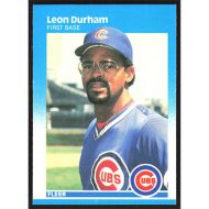 1987 Fleer #562 Leon Durham