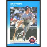 1987 Fleer #6 Len Dykstra