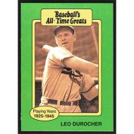 1987 Hygrade All-Time Greats #NNO Leo Durocher