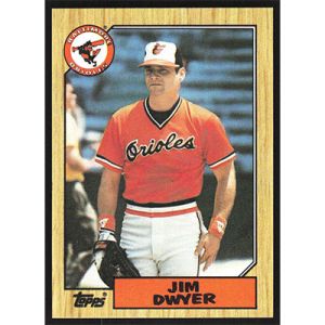 1987 Topps #246 Jim Dwyer