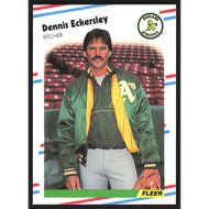 1988 Fleer #279 Dennis Eckersley