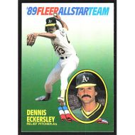 1989 Fleer All-Stars #4 Dennis Eckersley